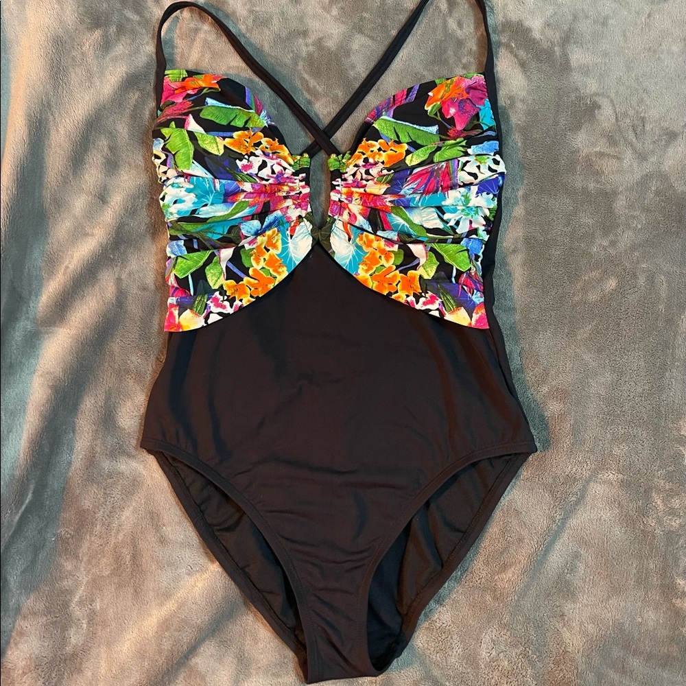 Bleu Rod Beattie 1 piece swimsuit Size 8